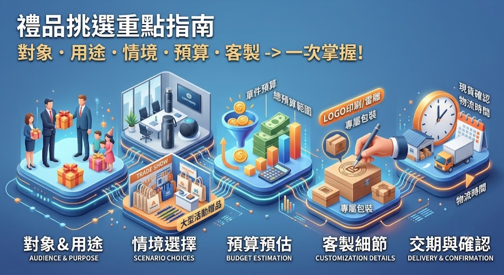禮品怎麼挑?從送禮對象、用途到預算一次掌握挑選重點