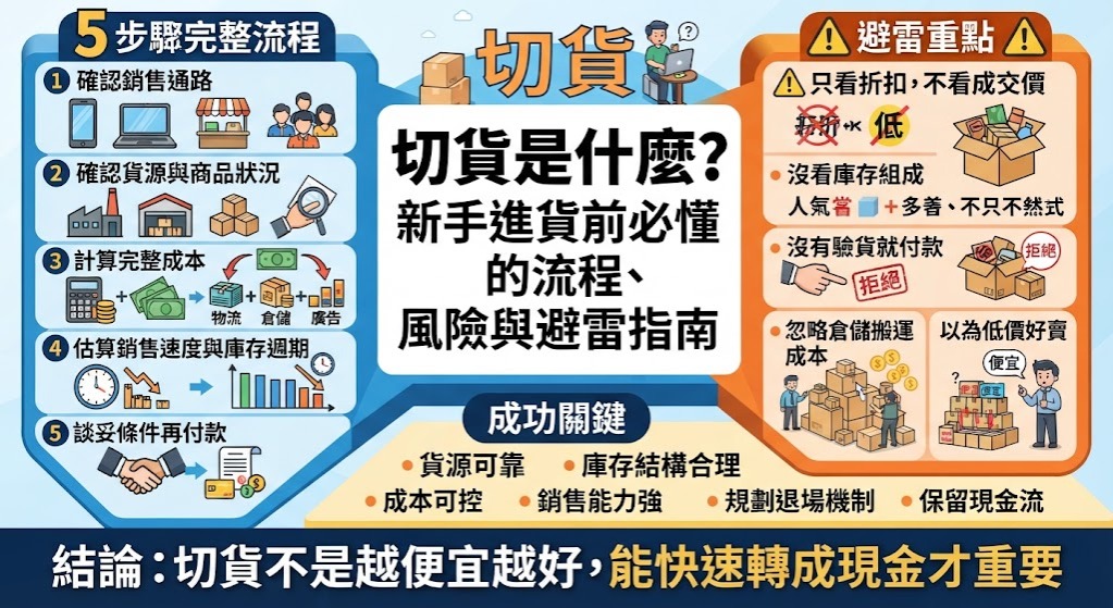 切貨是什麼？新手進貨前必懂的流程、風險與避雷指南