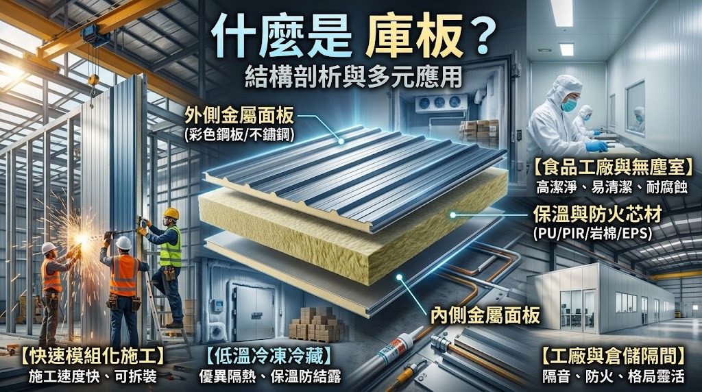 庫板是什麼？用途、材質、厚度、施工與選擇完整指南